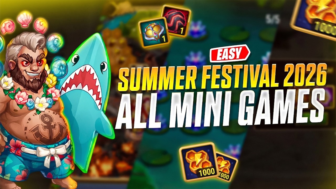 Hero Wars Summer Festival 2026 Mini Games Guide | Get FREE Coins & Honey Fast!