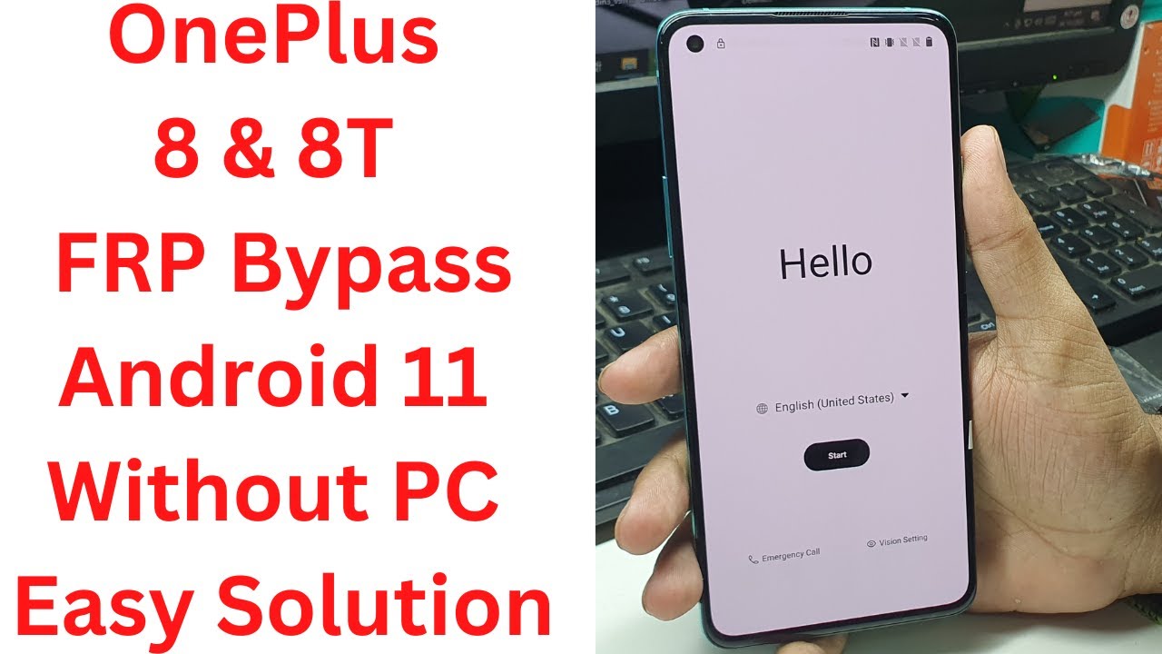 OnePlus 8 & 8T FRP Bypass Android 11 Without PC Easy Solution - oneplus 8t frp bypass android 11
