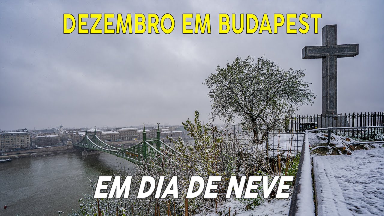 Hungria: Dezembro em BUDAPEST - Em dia de neve