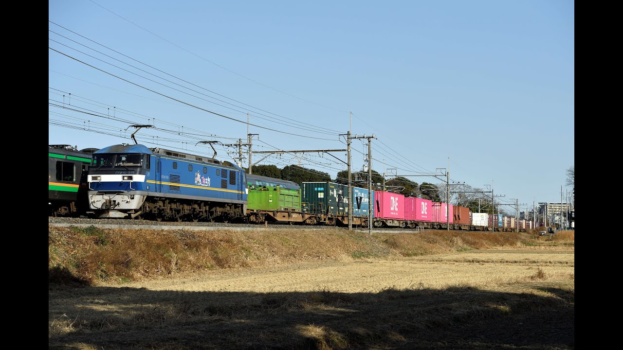 2025/12/13　宇都宮線　東大宮・蓮田間　貨物列車まとめ。
