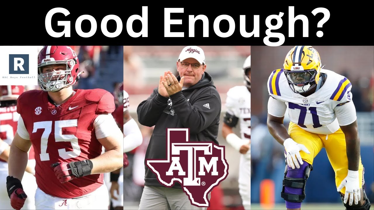 Texas A&M Football Transfer Portal Recap | Is The Offensive Line Good Enough?