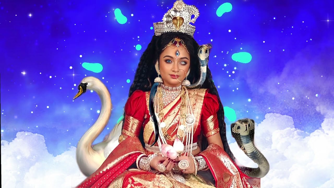 Manasa Devi Song 🦢🐍 #manasamangal  #youtubeguru #youtubecontent #newvideo #subscribers #youtubevideo