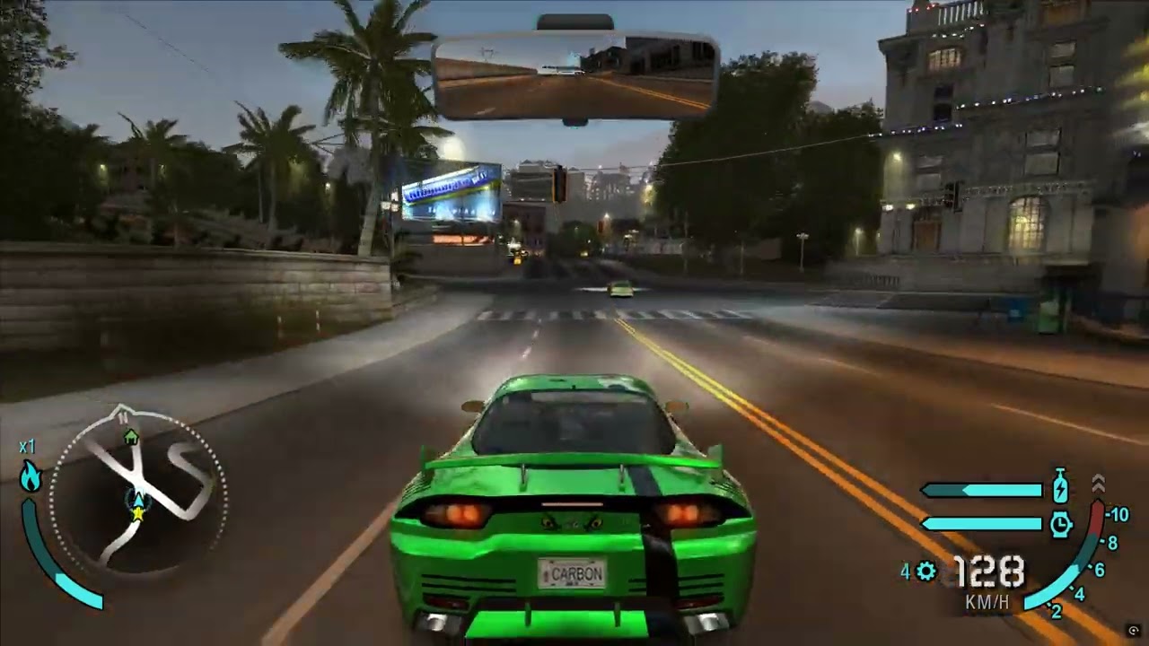 Need for Speed  Carbon Sunrise Mod Test