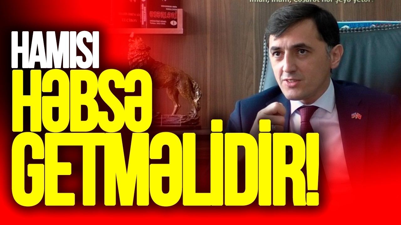Hamısı HƏBSƏ GETMƏLİDİR: Camaatı illərllə SOYUBLAR. Nəyi GİZLƏDİRSİZ?! -Tural Abbaslıdan SƏRT S&Ouml;ZLƏR