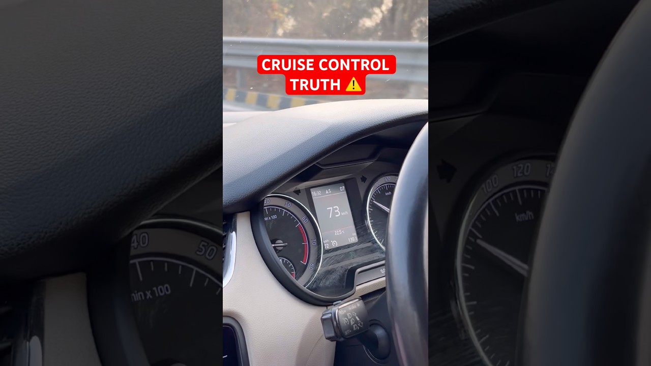 CORRECT WAY TO USE CRUISE CONTROL 🚨 