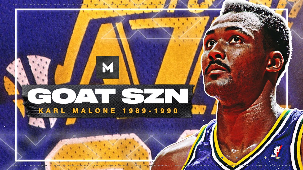 Karl Malone 1989-90 Highlights 📫 The Mailman Delivered 31ppg! | GOAT SZN