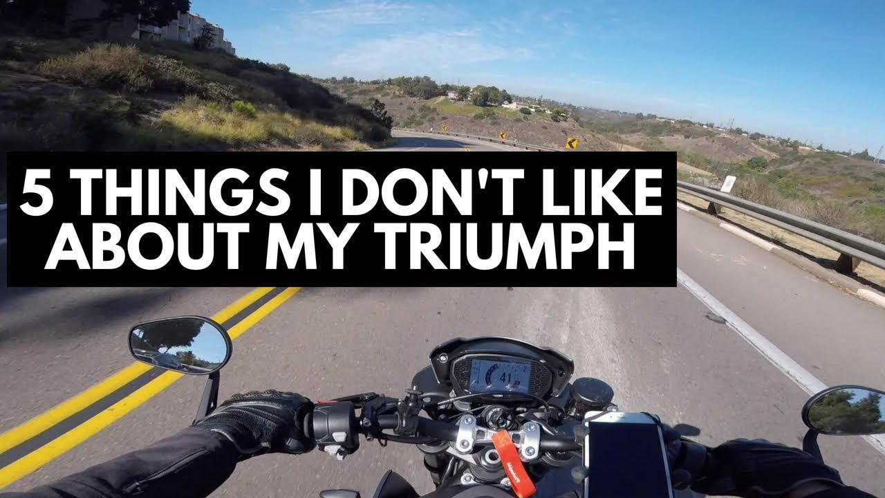 Top 5 Fails - 2018 Triumph Street Triple RS