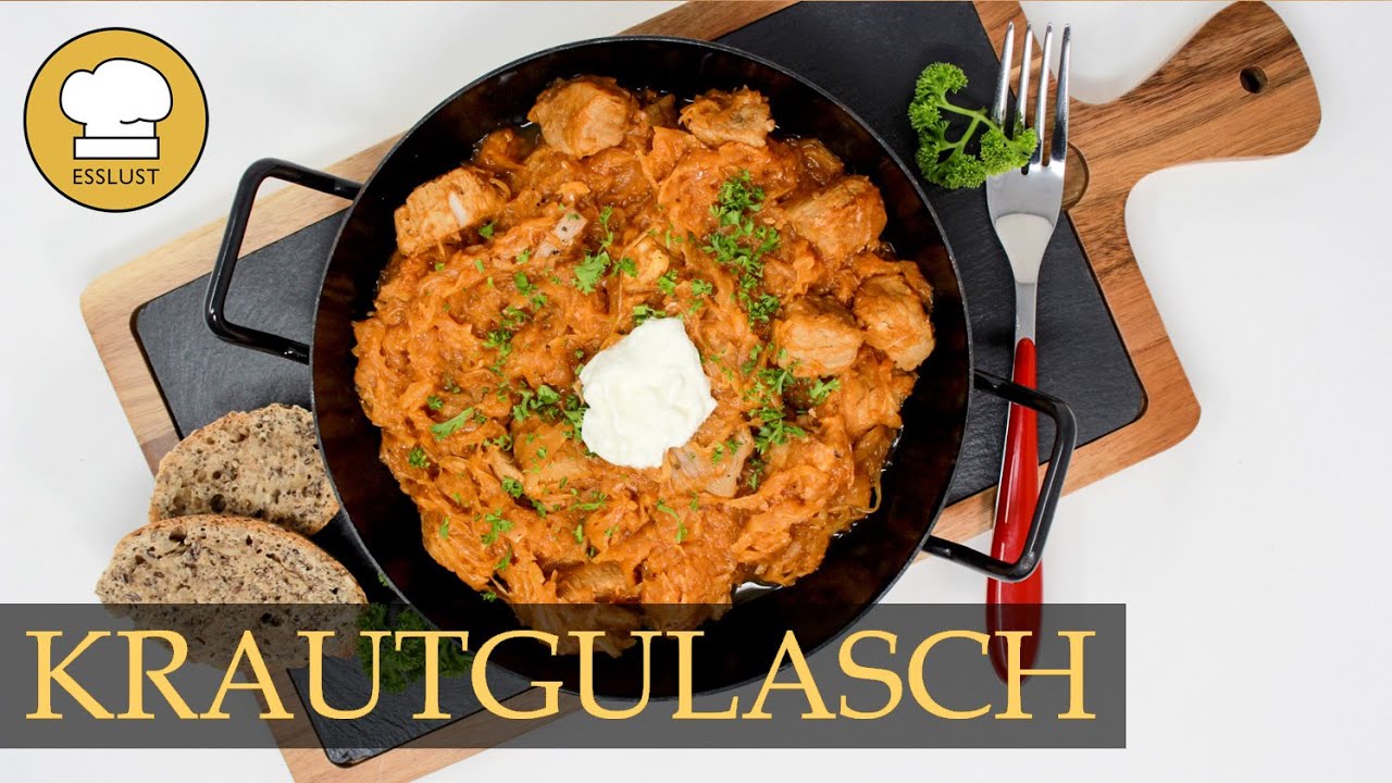 Deftiges KRAUTGULASCH - ungarische Küche