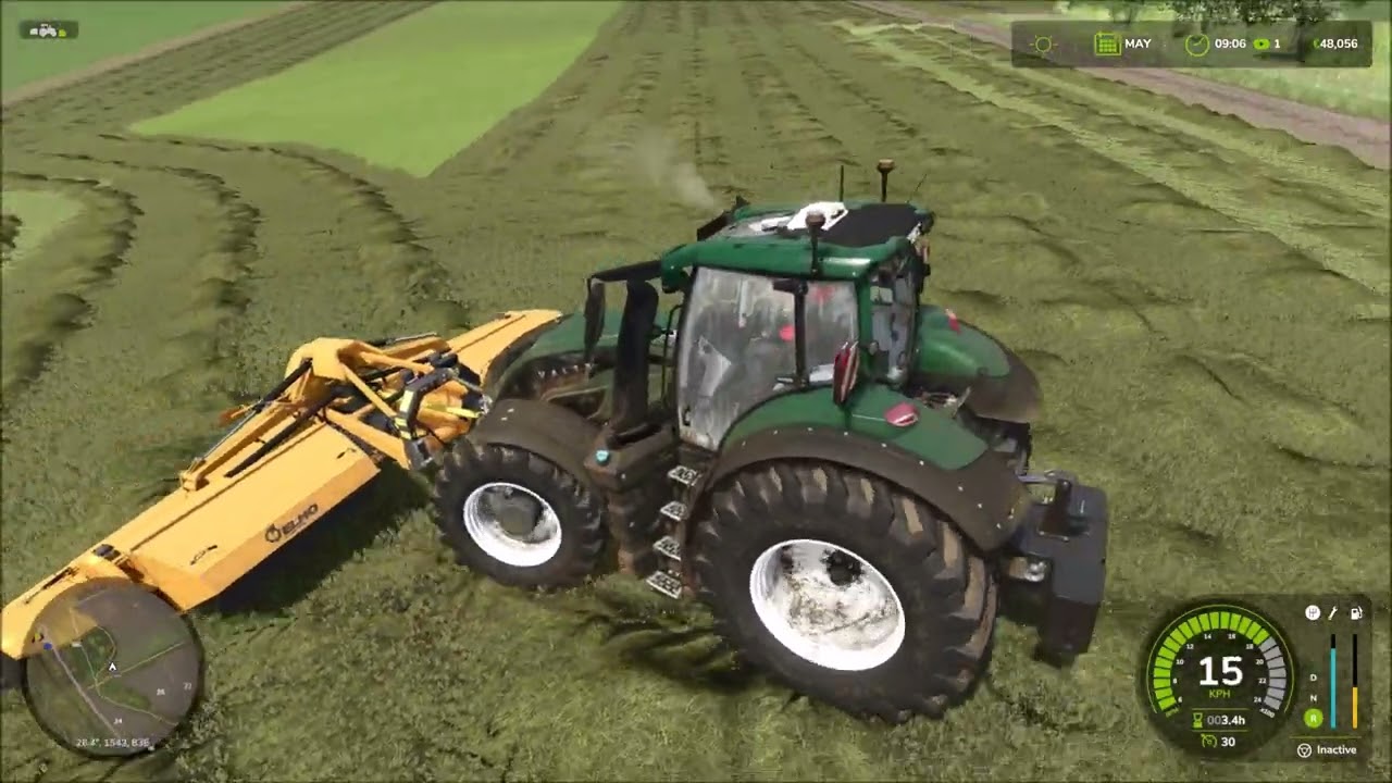 Farming Simulator 25.  How to use Elho Duett 7300 mover