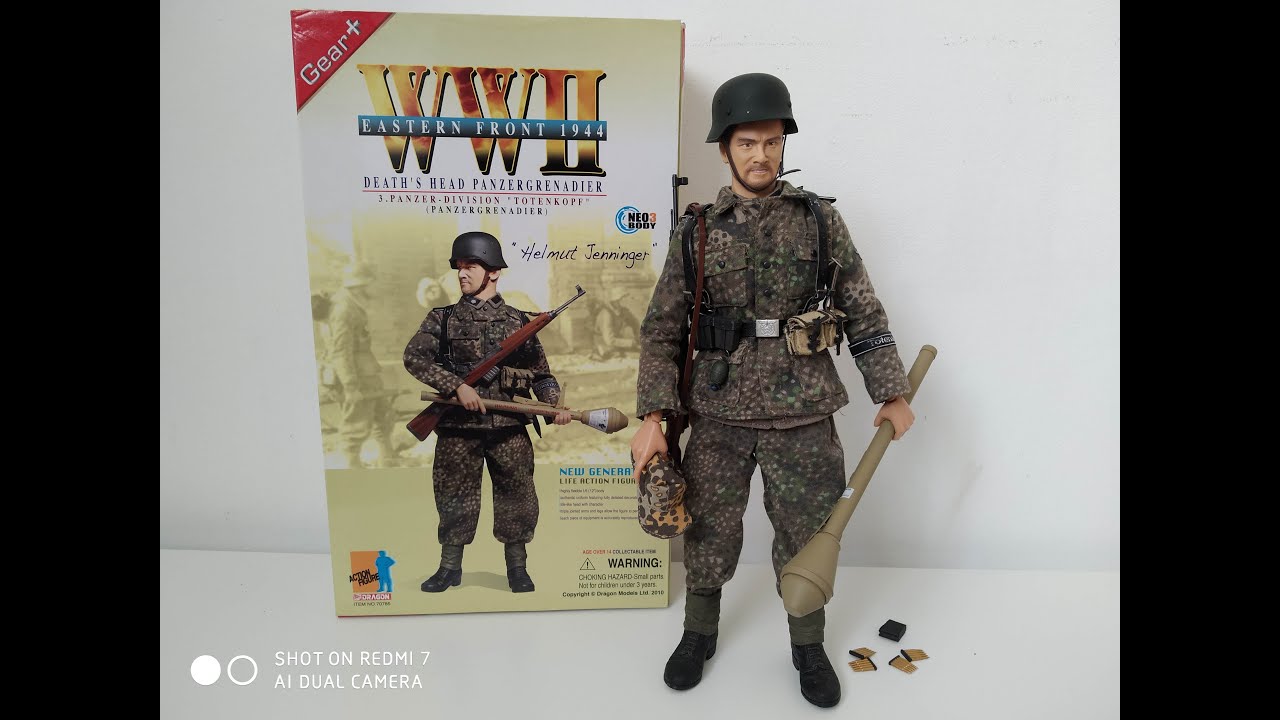 HELMUT JENNINGER - REF. 70785 - DRAGON MODELS WWII - 1/6 SCALE MILITARY FIGURES WW2