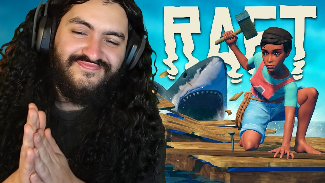 THE FREAKATEERS GET STRANDED IN THE OCEAN | Raft w/ @dranime00 @FostersHome1 @MikeCakez