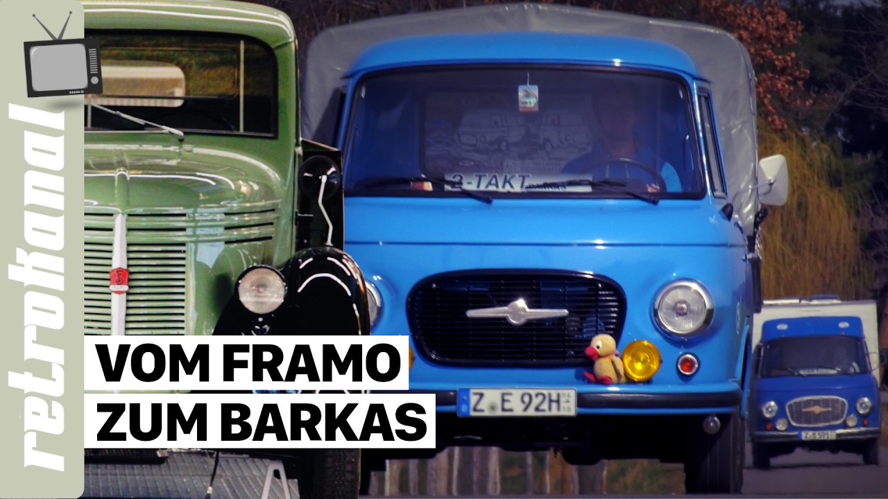 Barkas aus Sachsen - Die Geschichte hinter dem DDR-Transporter
