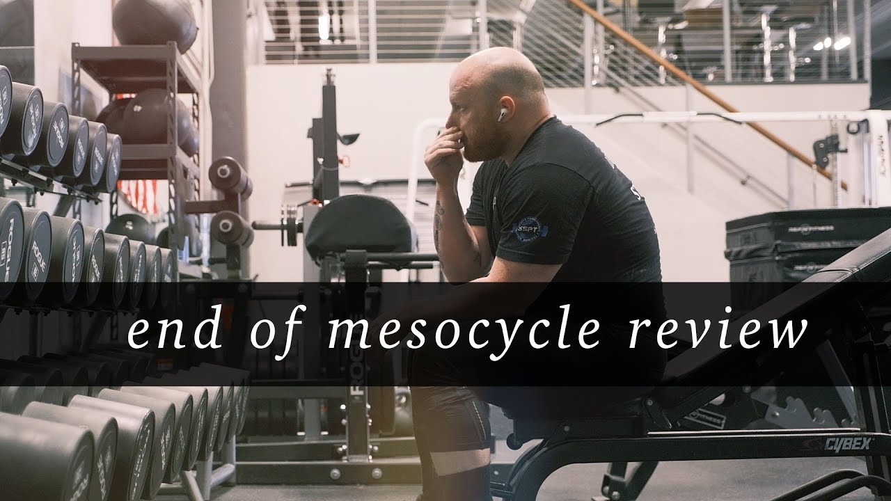 End of a mesocycle, onwards to nationals