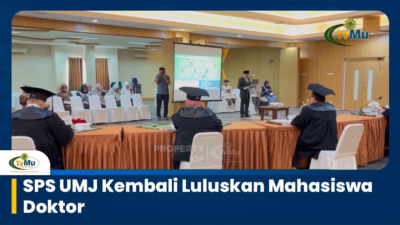 SPS UMJ Kembali Luluskan Mahasiswa Doktor