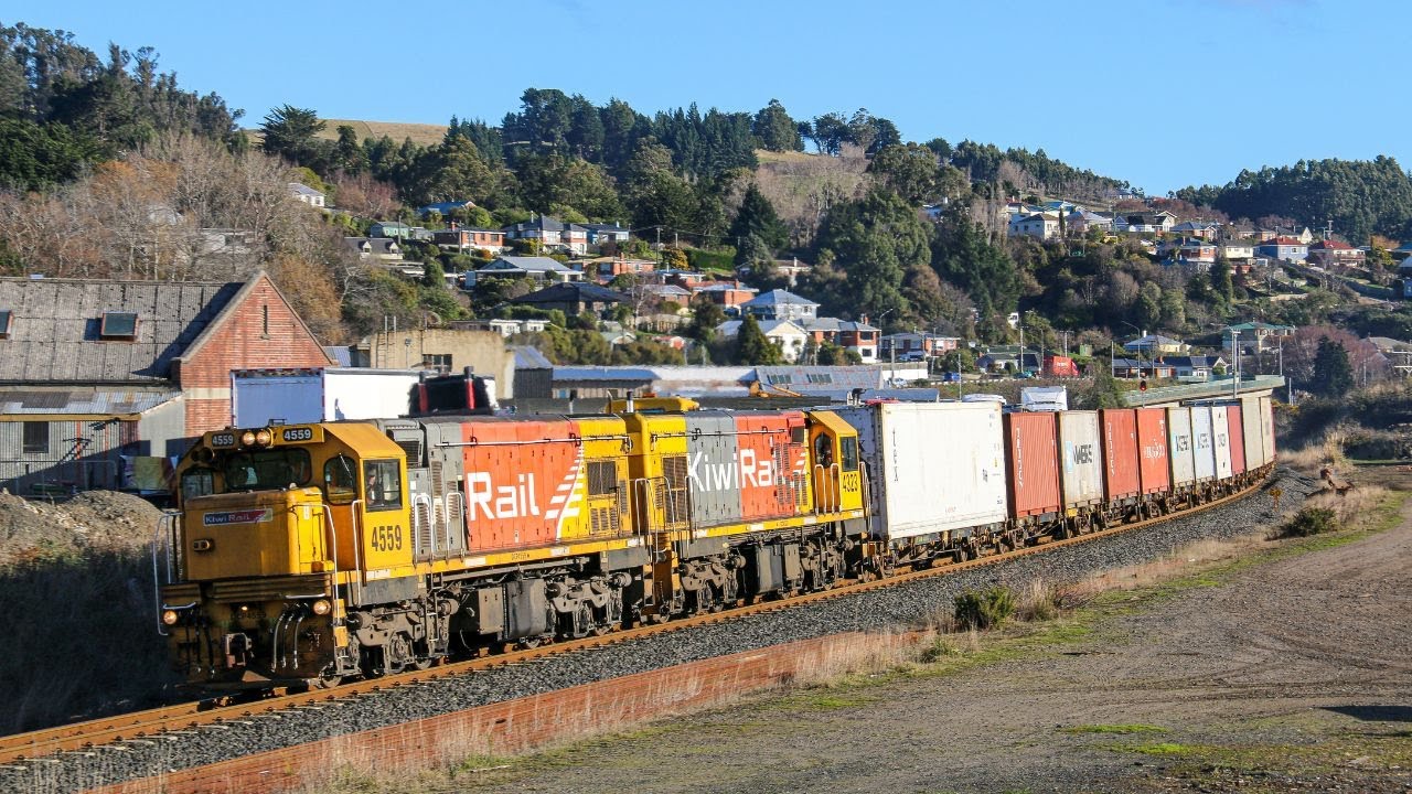 KiwiRail Services in Dunedin (Winter 2024)