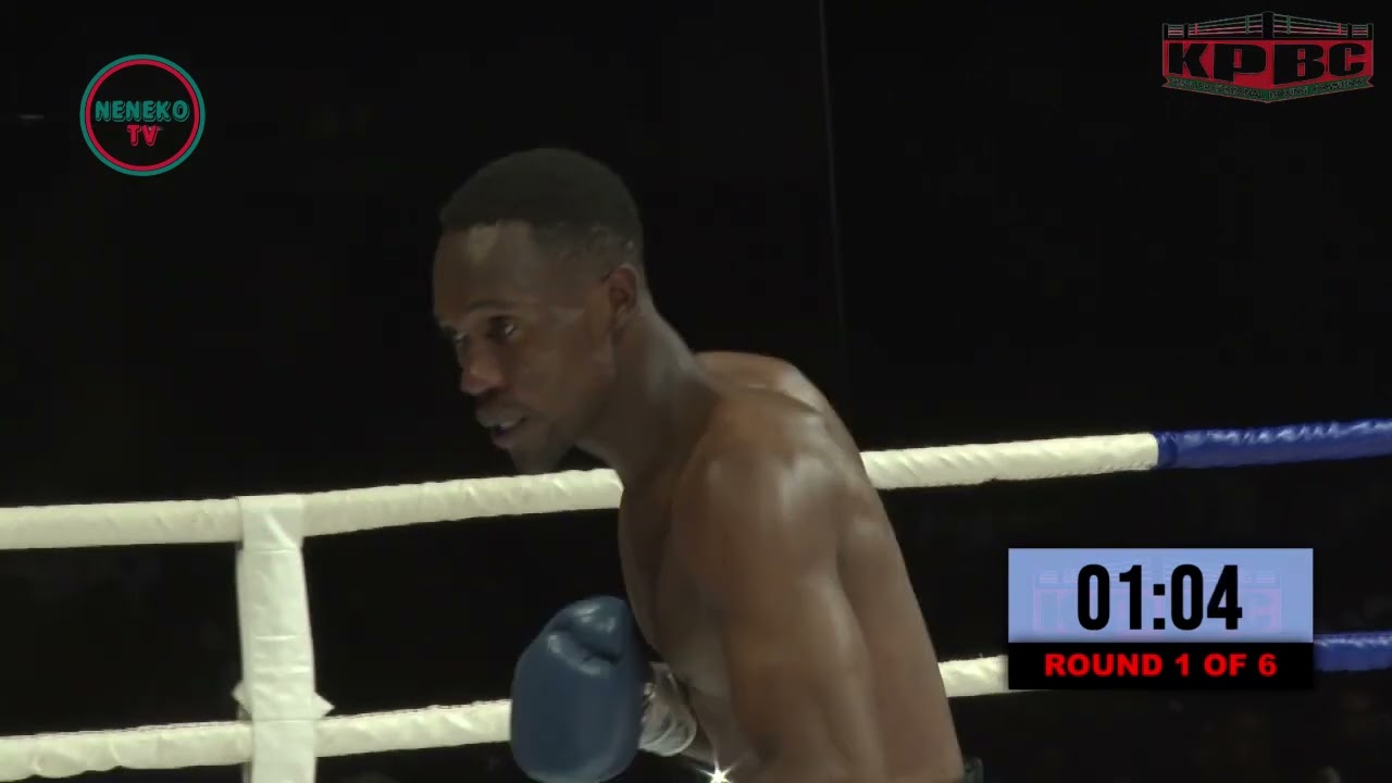 Adel Motean Vs Lucien Botumbe Boxing at KICC KENYA 14 January