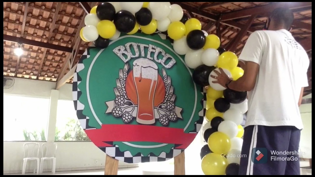 decoração festa Tema Boteco 🍻