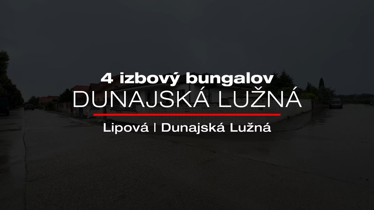 NA PREN&Aacute;JOM/FOR RENT Kr&aacute;sny modern&yacute; 4i bungalov 100m2