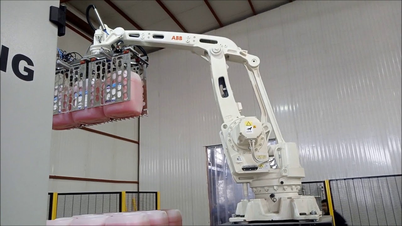 Jet Otomasyon Robot Paletleme - Robotic Palletizing