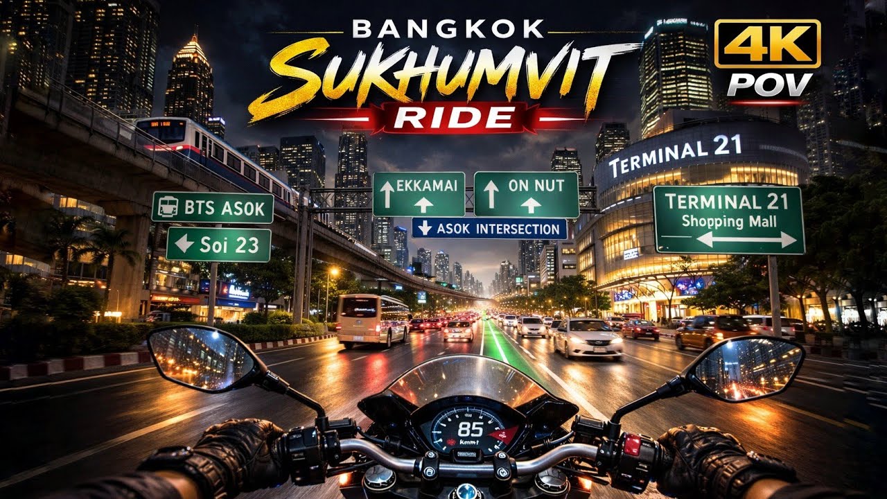 Route Guide to Terminal 21 Bangkok | Step-by-Step POV
