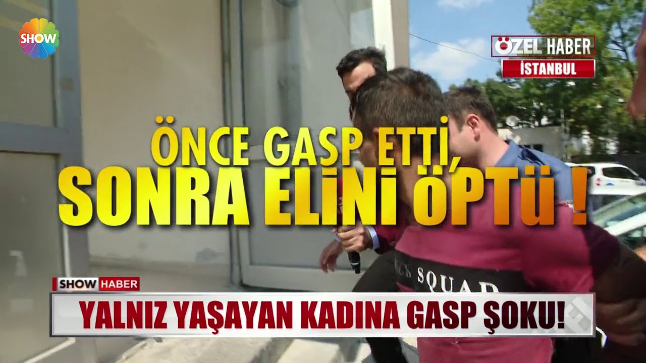 Yalnız yaşayan kadına gasp şoku!