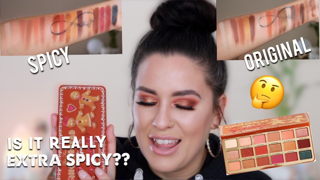Is it really EXTRA spicy? TOO FACED EXTRA SPICY GINGERBREAD PALETTE!
