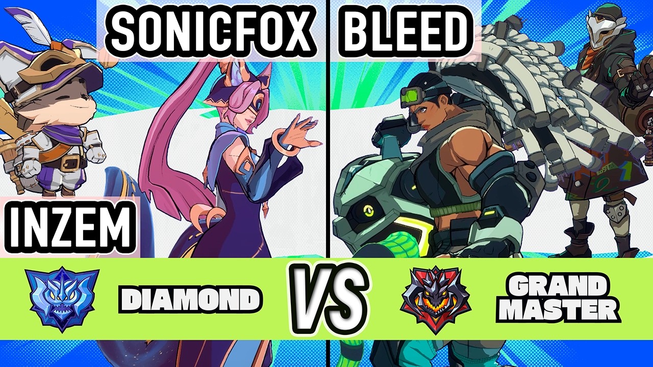 2XKO ▰ SonicFox + INZEM (Ahri / Teemo) vs Bleed (Illaoi / Ekko) ▰ High Level Gameplay