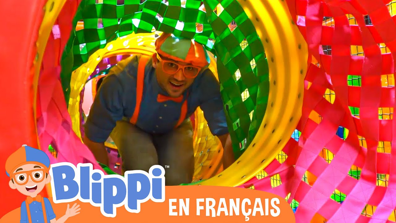 Blippi au parc de jeux couvert (Funtstic Playtorium - 2&egrave;me partie) |   @BlippiFrancais