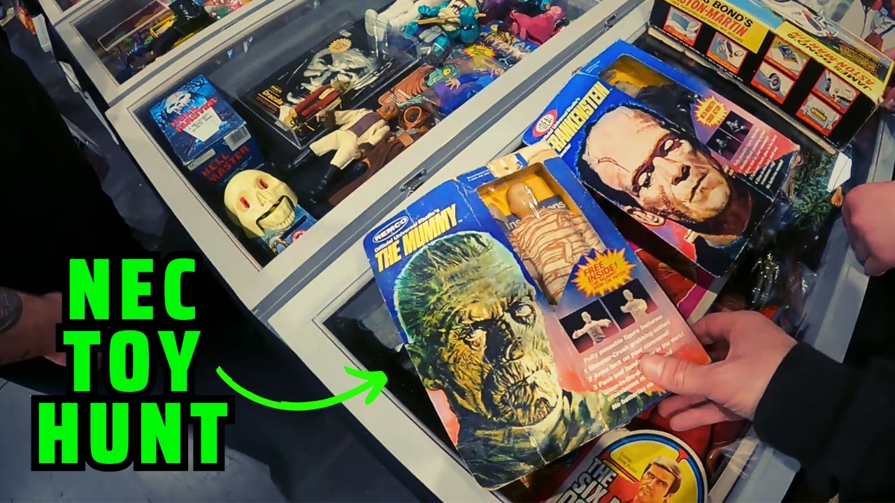 Did I Really Just Find This at NEC! - £200 Vintage Toy Hunt at Birmingham Toy Fair