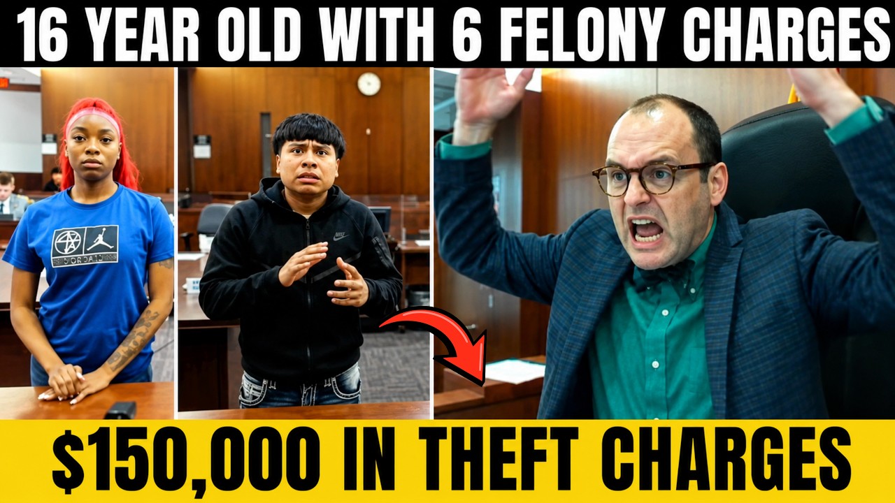 16 Year Old Defendant Faces 6 FELONY Charges &mdash; Judge Fleischer Makes His Mom Prove It