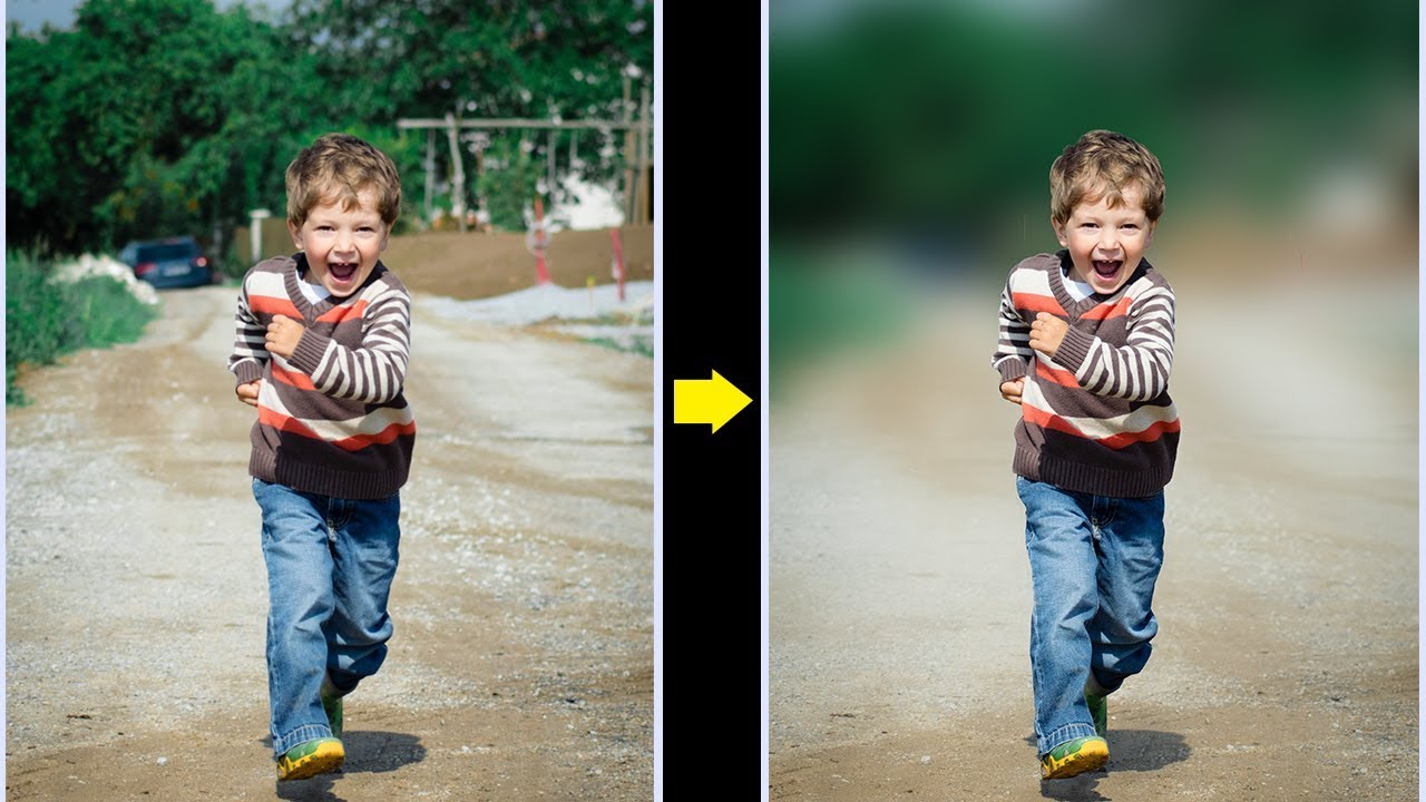 How to Blur Background in Photoshop | How to blur photo in Photoshop | Background blur in Photoshop