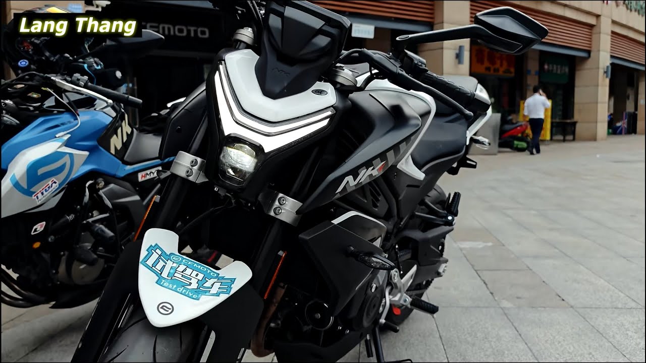 First Test Drive CFmoto 450NK 2023
