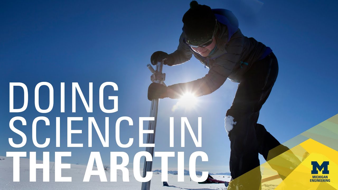 She facilitates climate change research from the Arctic Circle