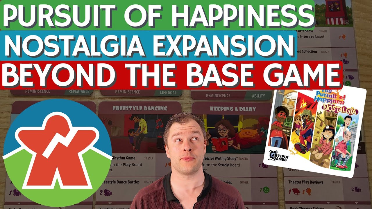 Pursuit of Happiness - Nostalgia Expansion Review - Beyond The Base Game