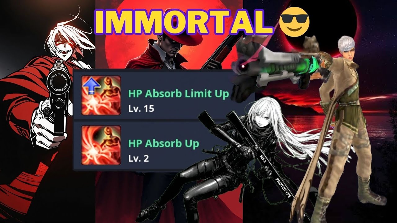 Cabal Infinite Combo Hp Absorb Make You Immortal 😎
