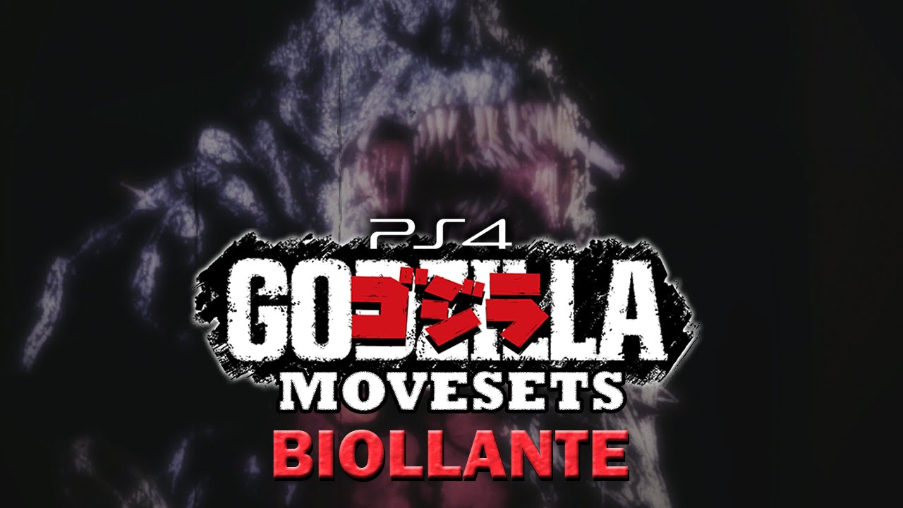BIOLLANTE Moveset - Godzilla The Game [PS4]