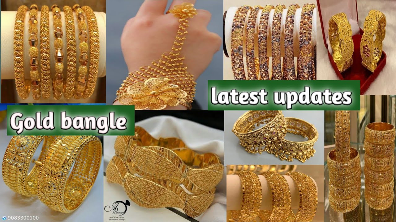 Stylish Elegant Gold Bangles Collection | New Classic #fashiontrends Designs for Women 2026.👑