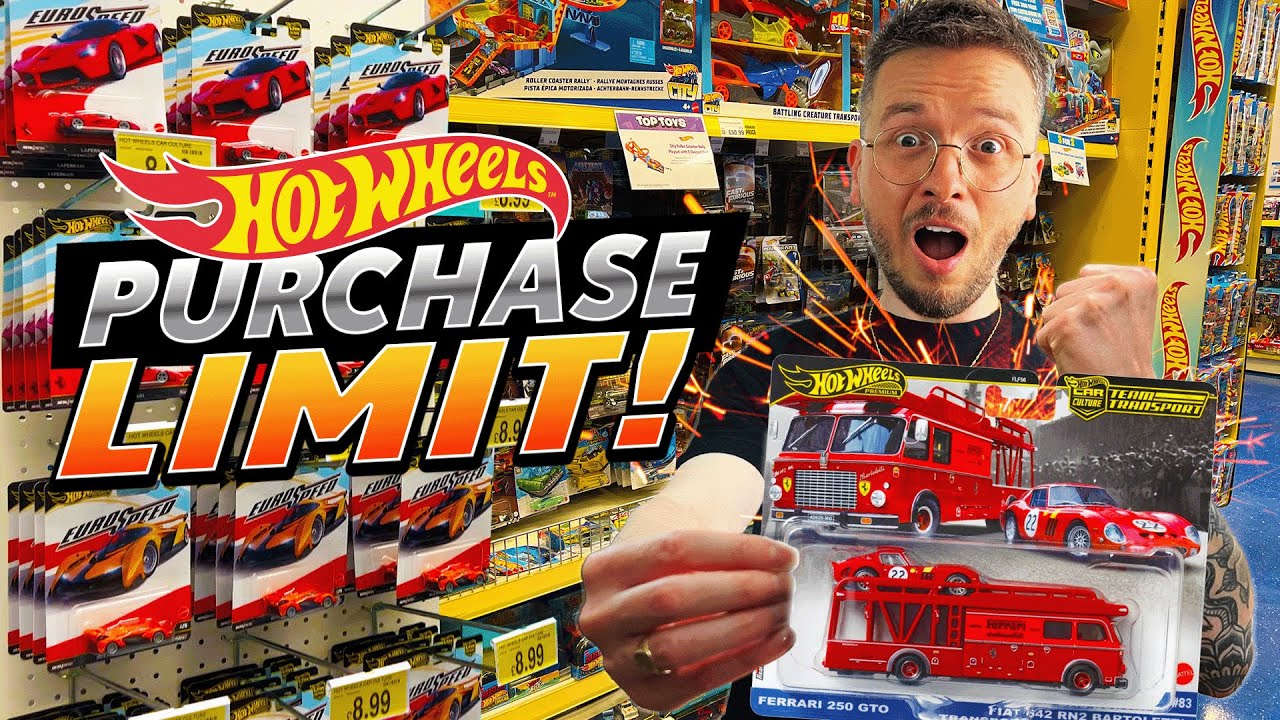 BE FAST AND DON'T MISS OUT! 9 STORE HOT WHEELS HUNTING SPEEDRUN
