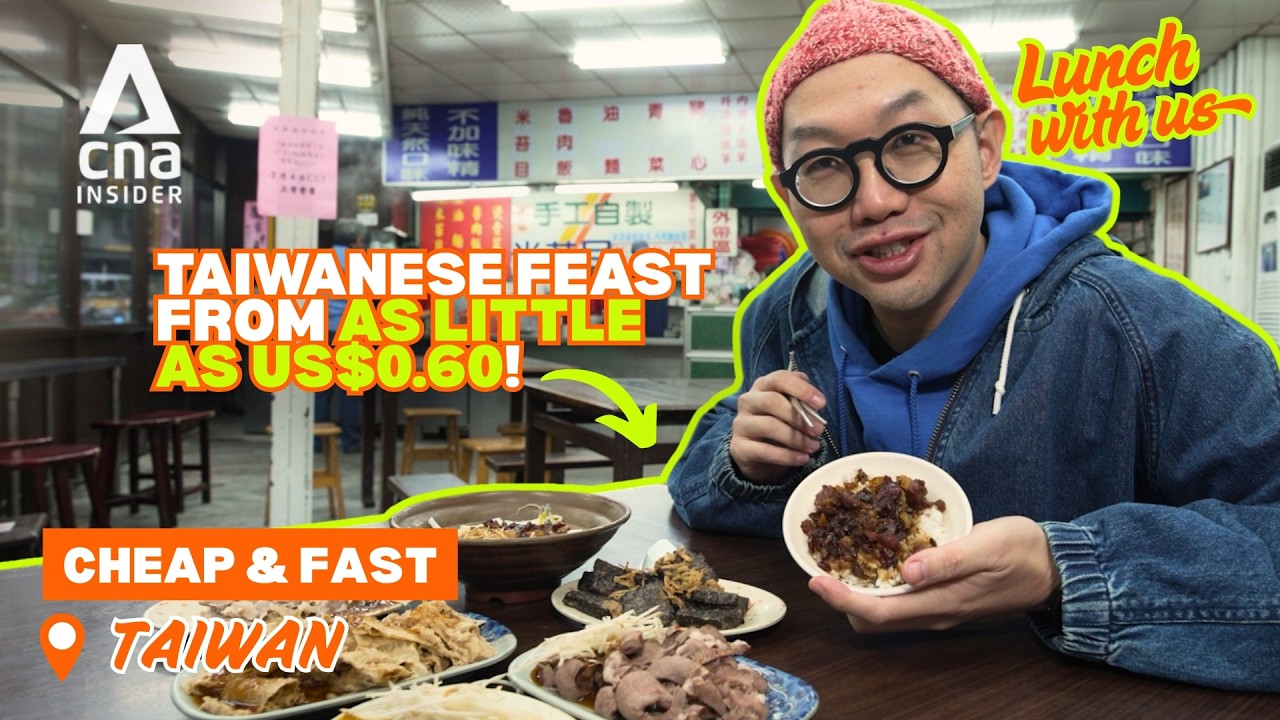 Budget ‘Fast-Food’ Hopping In Taiwan: From Vegetarian to Pork Cheap Eats | Lunch With Us: Taipei