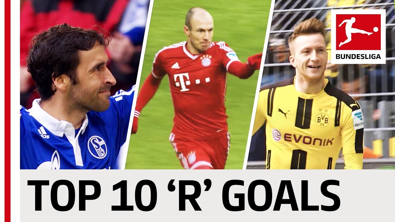 Top 10 Goals - Players With 