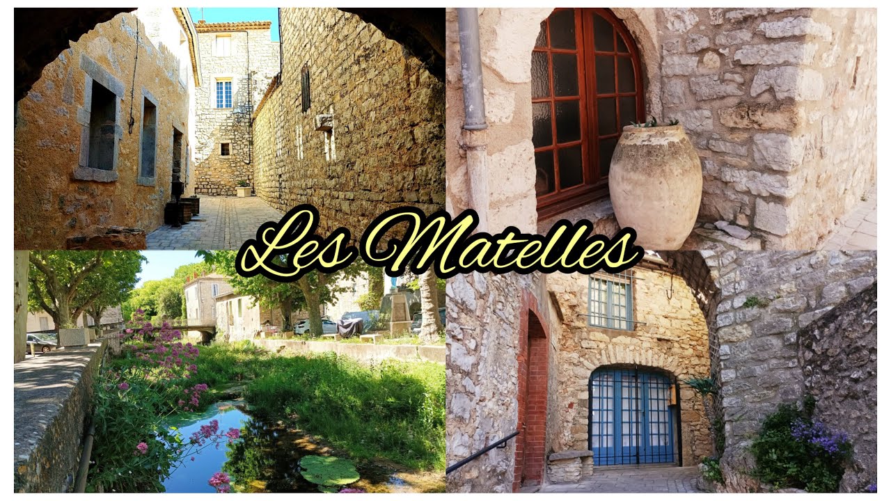 Les Matelles, beau village médiéval de l'hérault