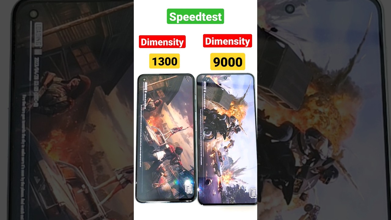 Dimensity 9000 vs 1300 Speedtest 🔥🔥🔥