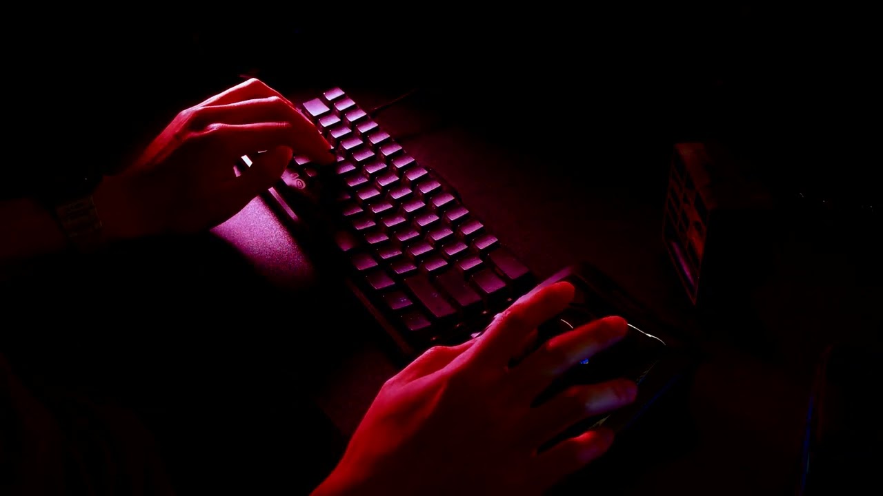 I Tried Calm ASMR and Accidentally Summoned Chaos lubed switches screaming gently tiny keyboard shak