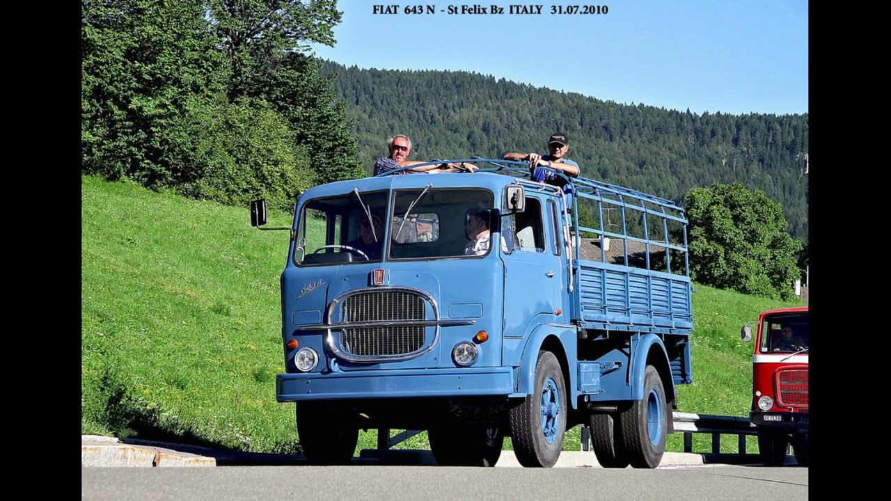 MERAVIGLIOSI CAMION STORICI ITALIANI ORGOGLIO NAZIONALE OLD ITALIAN TRUCK
