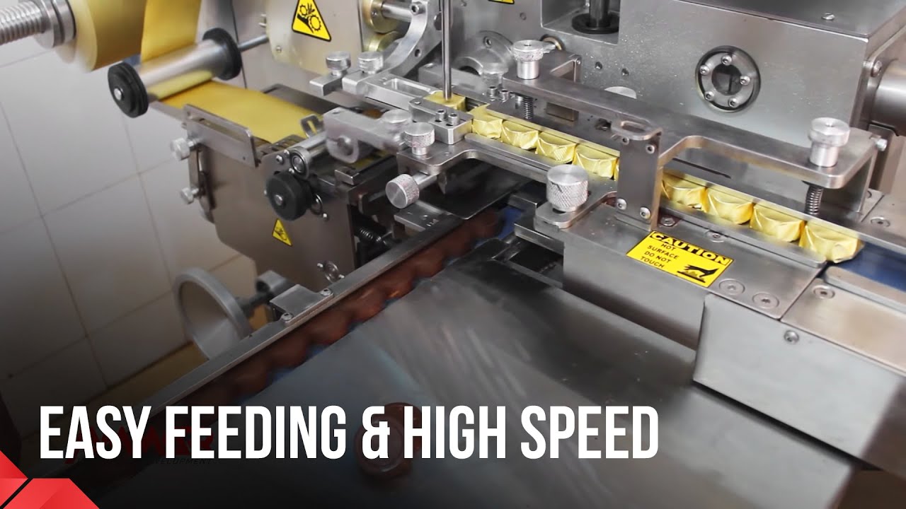 Chocolate Wrapping Machine W-CH200 (Easy Feeding - High Speed)