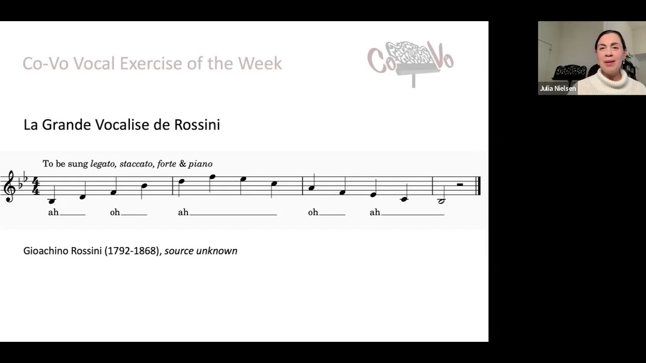 Co-Vo Vocal Exercise of the Week #94 | La Grande Vocalise de Rossini | Aug 24, 2025
