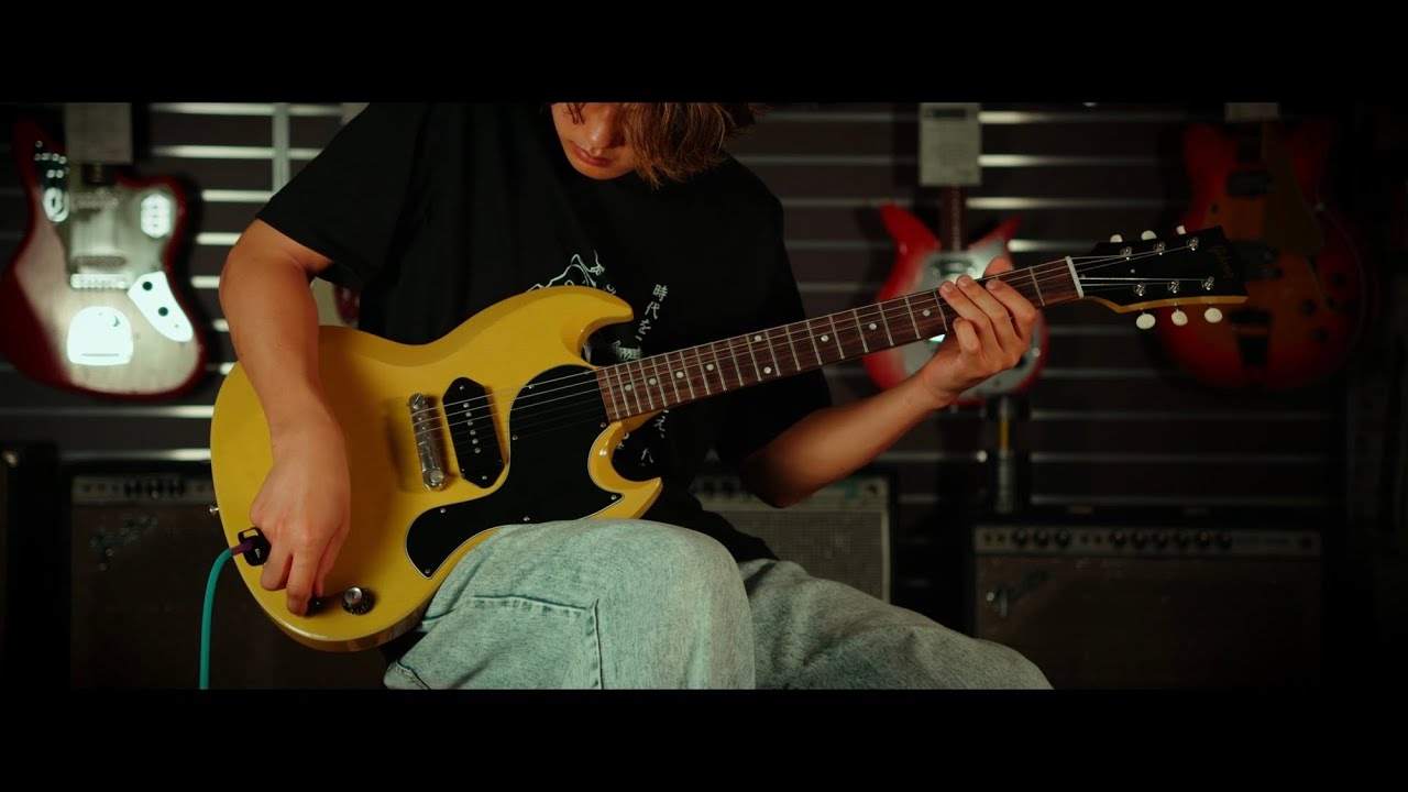 GIBSON CUSTOM SHOP Murphy Lab 1963 SG Junior TV Yellow Ultra Light Aged Lightning Bar【S/N:401603】