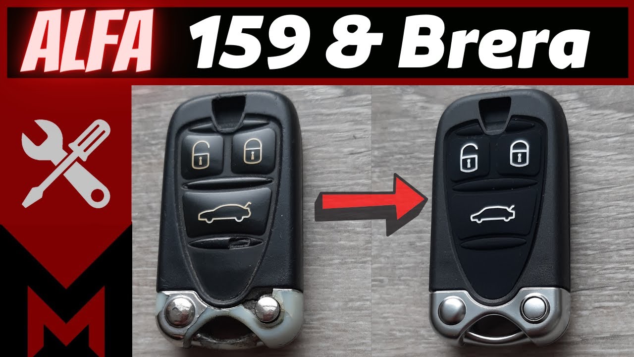 Refaire ou Reparer la Cle (Clef) sur Alfa Romeo 159 🍀 Brera 🍀 Spider 🔧 MECA Maniaque 🔧 [Key Rebuild]