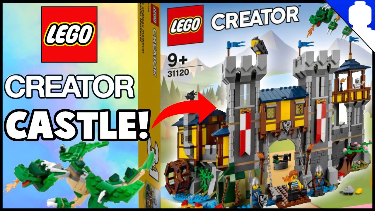 NEW LEGO Creator 3in1 MEDIEVAL CASTLE Set Officially Revealed For Summer 2021!