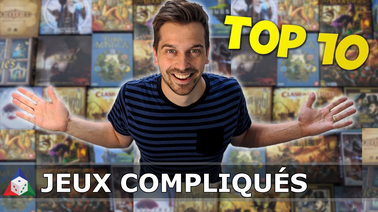TOP 10 - JEUX les plus COMPLIQUÉS
